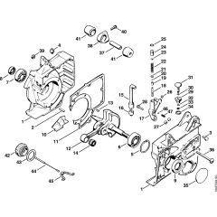 Crankcase & Crankshaft for Stihl 076