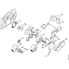 Clutch, Chain Brake for Stihl 084