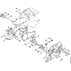 Crankcase Assembly for Stihl 084