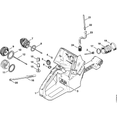 Tank Housing for Stihl 088