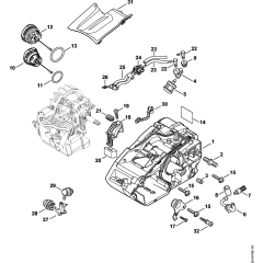 Motor Housing for Stihl MS150C