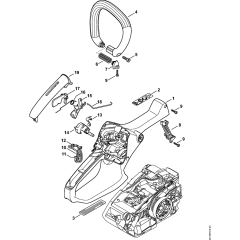Handle Housing for Stihl MS150C