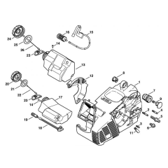 Motor Housing for Stihl MS190T