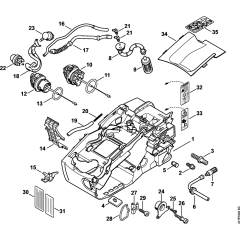 Motor Housing for Stihl MS192T