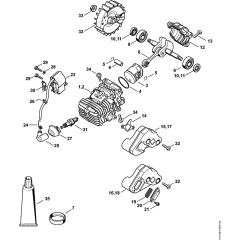 Cylinder & Ignition Assembly