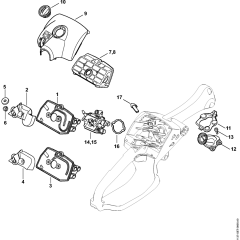 Air Filter & Manifold for Stihl MS193C