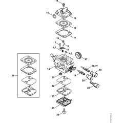 Carburetor Assembly for Stihl