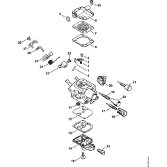 Carburetor Assembly for Stihl MS201