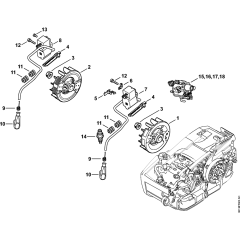 Ignition System for Stihl MS201