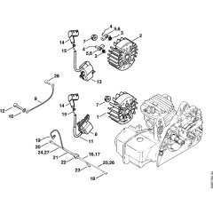 Ignition System for Stihl MS210