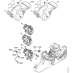 Shroud & Air Baffle Assembly