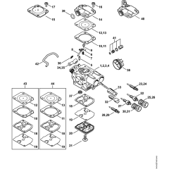 Carburetor Assembly for Stihl