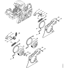 Chain Brake Assembly for Stihl