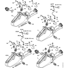 Tank Housing for Stihl Chainsaws