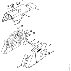 Sprocket Cover & Shroud for MS240