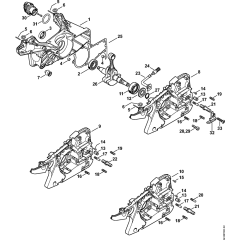 Crankcase Assembly for MS241C