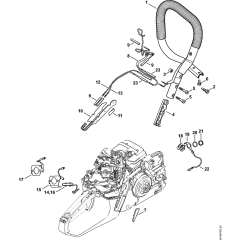 Heating Assembly for Stihl MS241C