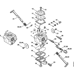 Carburetor for Stihl MS250