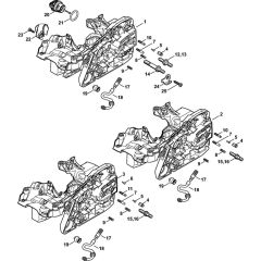 Motor Housing for Stihl Chainsaws