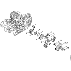 Oil Pump & Clutch Assembly