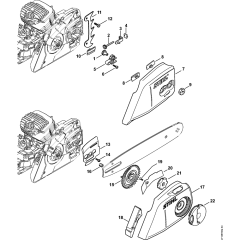 Chain Tensioner & Sprocket Cover