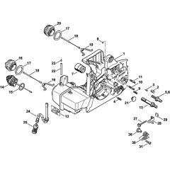 Motor Housing for Stihl Chainsaws