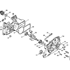 Crankcase Assembly for MS341