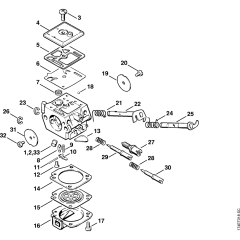 Carburetor for Stihl MS360
