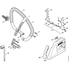 Handlebar Assembly for Stihl MS361