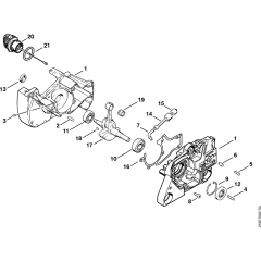 Crankcase Assembly for MS380