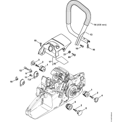 AV System & Shroud for Stihl MS382