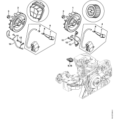 Ignition & Wiring for Stihl MS391