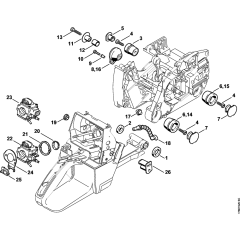 AV System for Stihl MS460