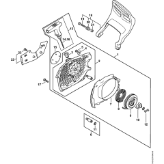 Rewind Starter for Stihl Chainsaws