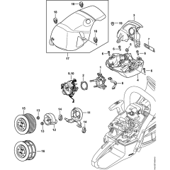 Carburetor & Air Filter Assembly