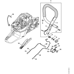 Rescue Saw Assembly for Stihl