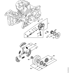 Oil Pump & Clutch Assembly