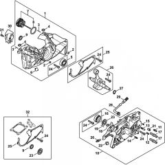Crankcase Heating Assembly