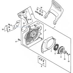 Rewind Starter for Stihl Chainsaws
