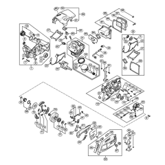 Engine Assembly for Stihl MS 500i