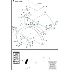 Blade Guard for Husqvarna MS 510