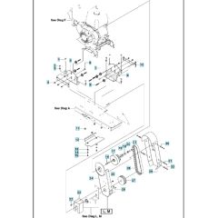 Pulleys & Belts for Husqvarna MS 510