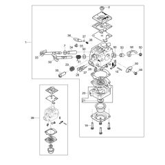 Carburettor Assembly for MS52