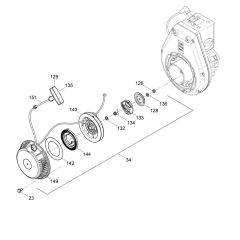 Recoil Starter for Wacker MS52