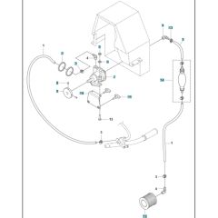 Water Pump Assembly for MS 610 G