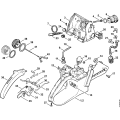 Tank Housing for Stihl MS640