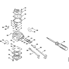 Carburetor WJ-69 Assembly