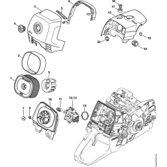 Air Filter & Shroud for Stihl MS651