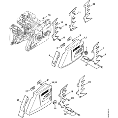 Sprocket Cover for Stihl MS651