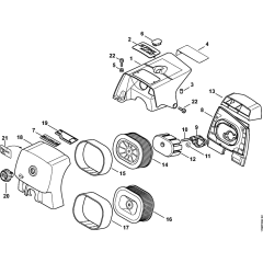 Shroud & Air Filter Assembly